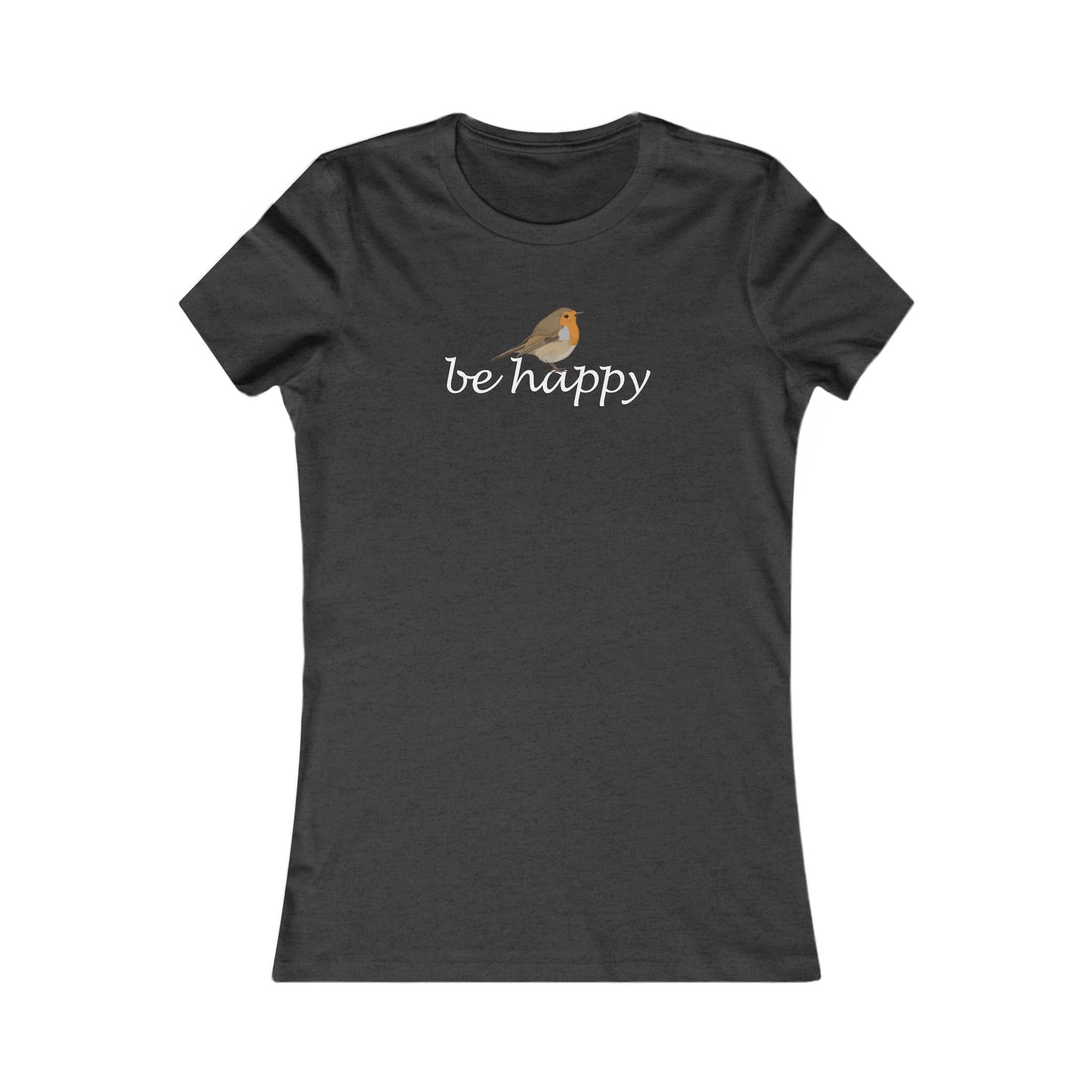 Rotkehlchen Frauen T-Shirt – Bird Graphic Tee und Watching Stil