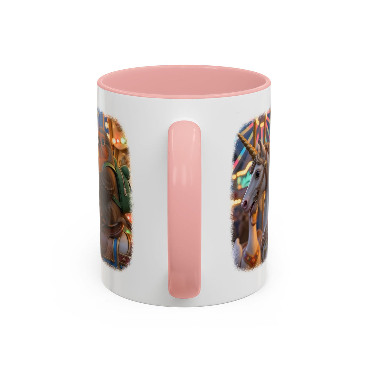 Robin Rosi Unicorn Carousel Premium Mug for Bird Lovers
