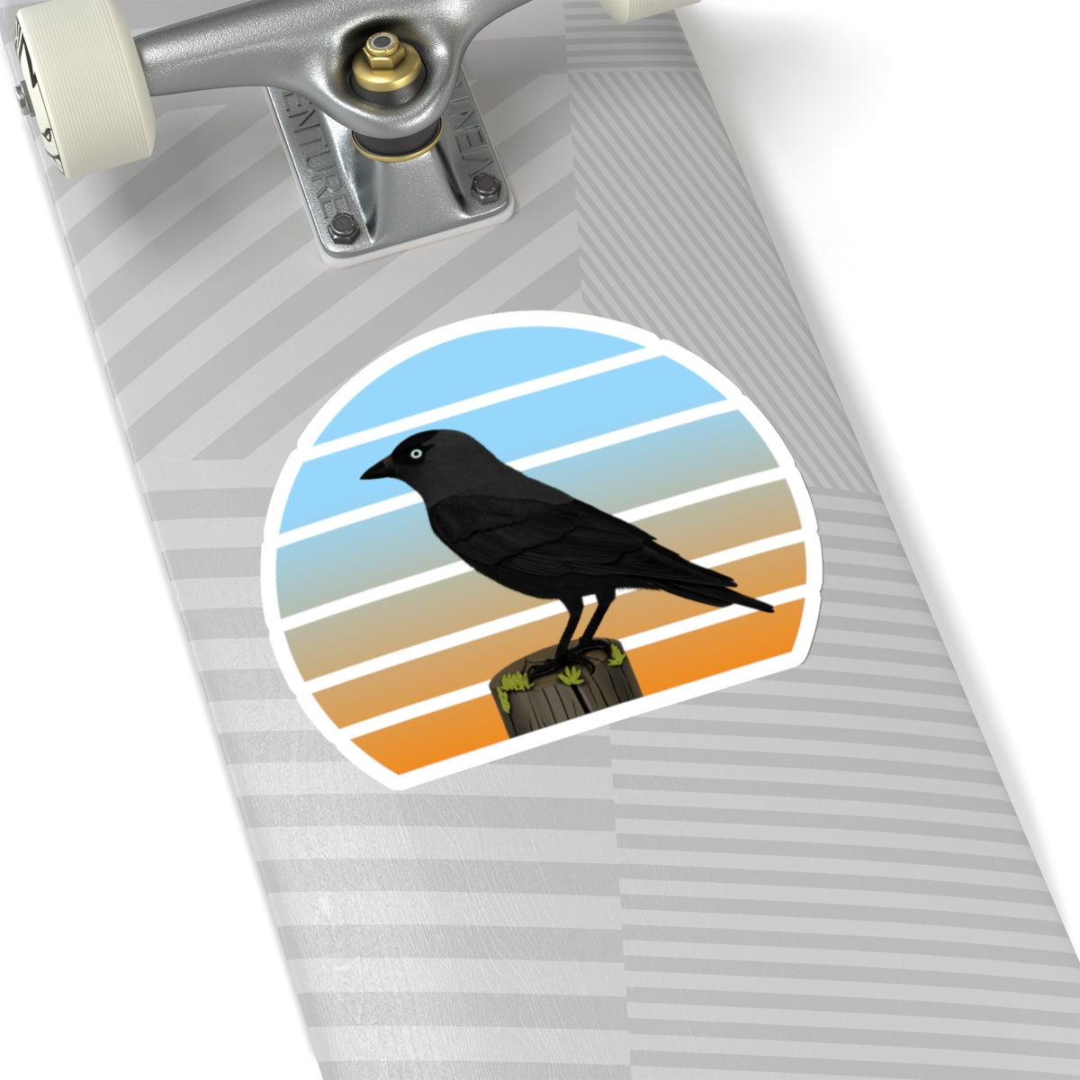 Jackdaw Bird Sticker
