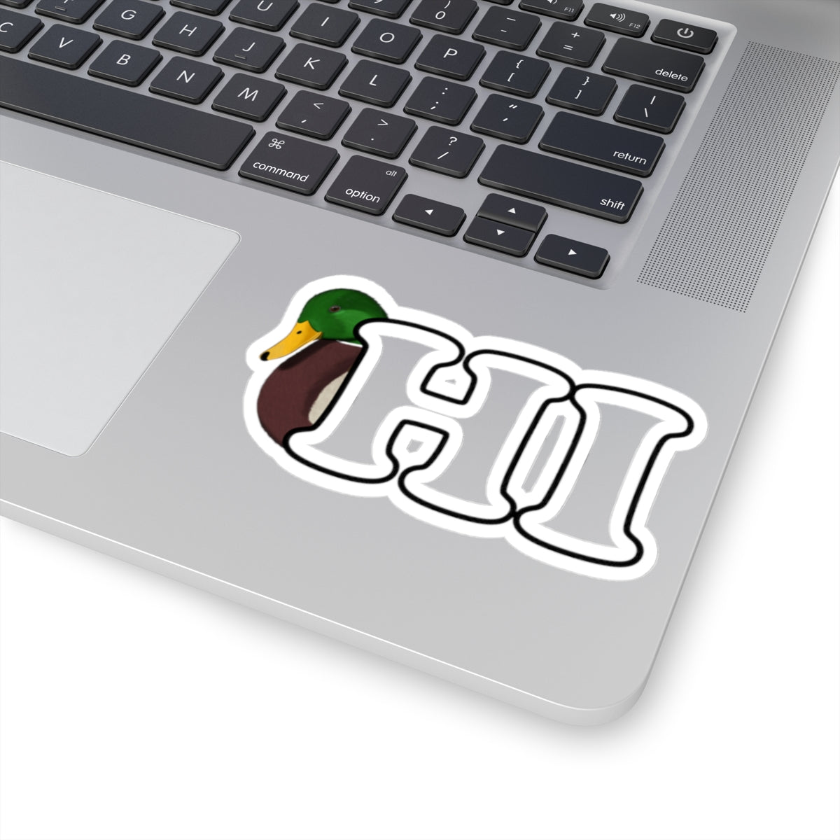 Mallard Hi Bird Kiss-Cut Sticker