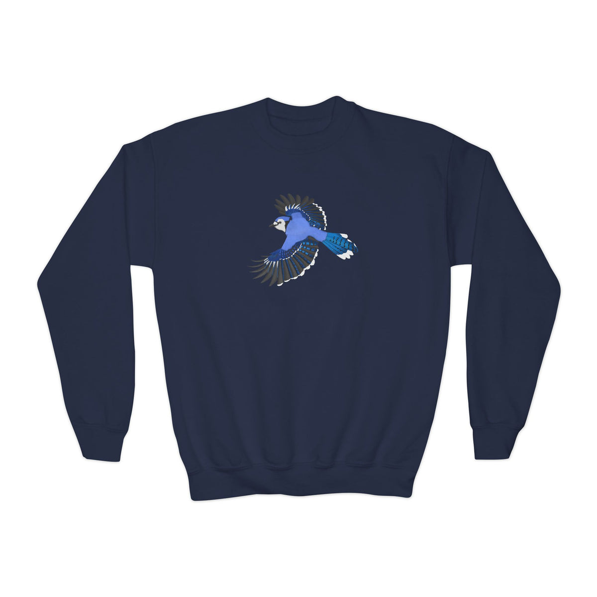Blue Jay Youth Sweatshirts in Maroon