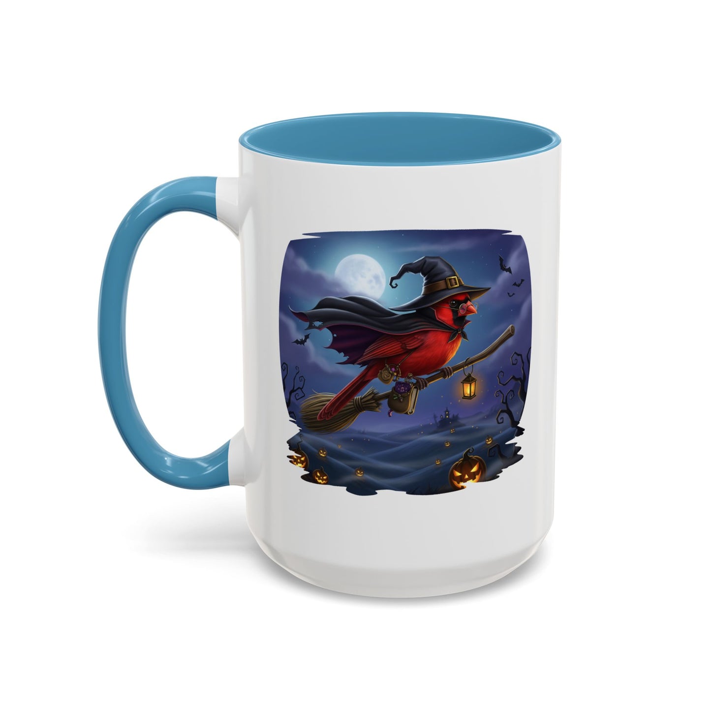 Cardinal Halloween Bird Mug - Perfect for Spooky Season