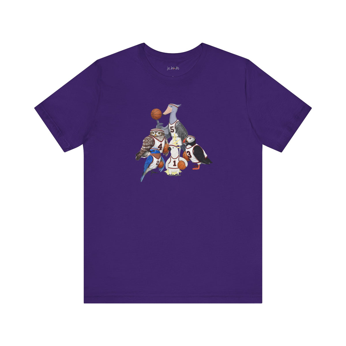 Funny Basketball Bird T-Shirt – Unique Hoops Fan Gift – Soft, Unisex Tee for Players & Fans –