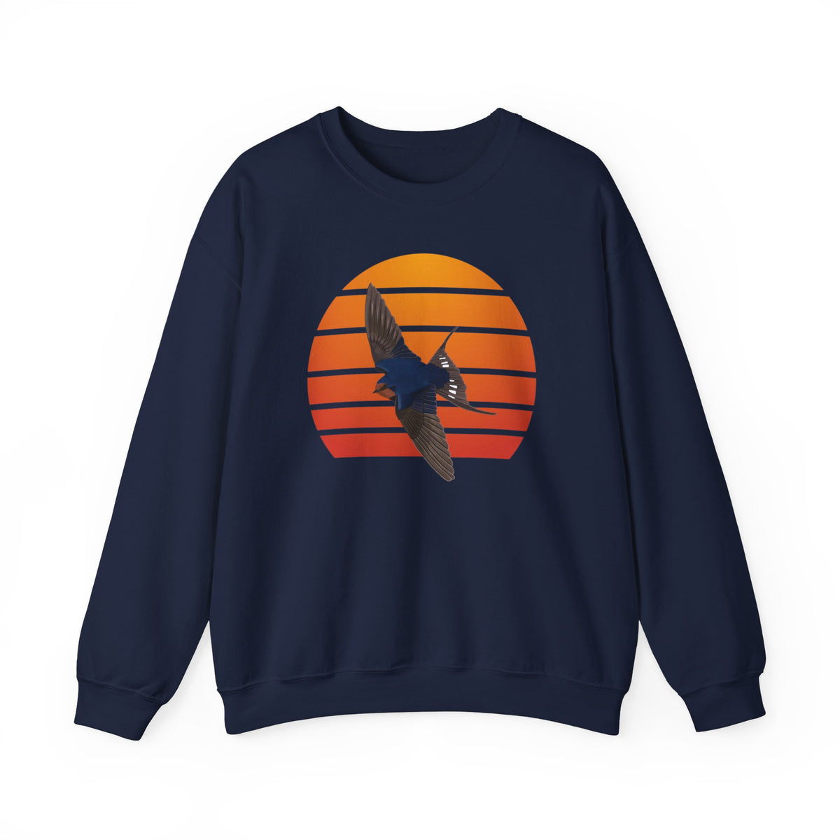 Barn Swallow Sweatshirt – Crew neck and DTG style