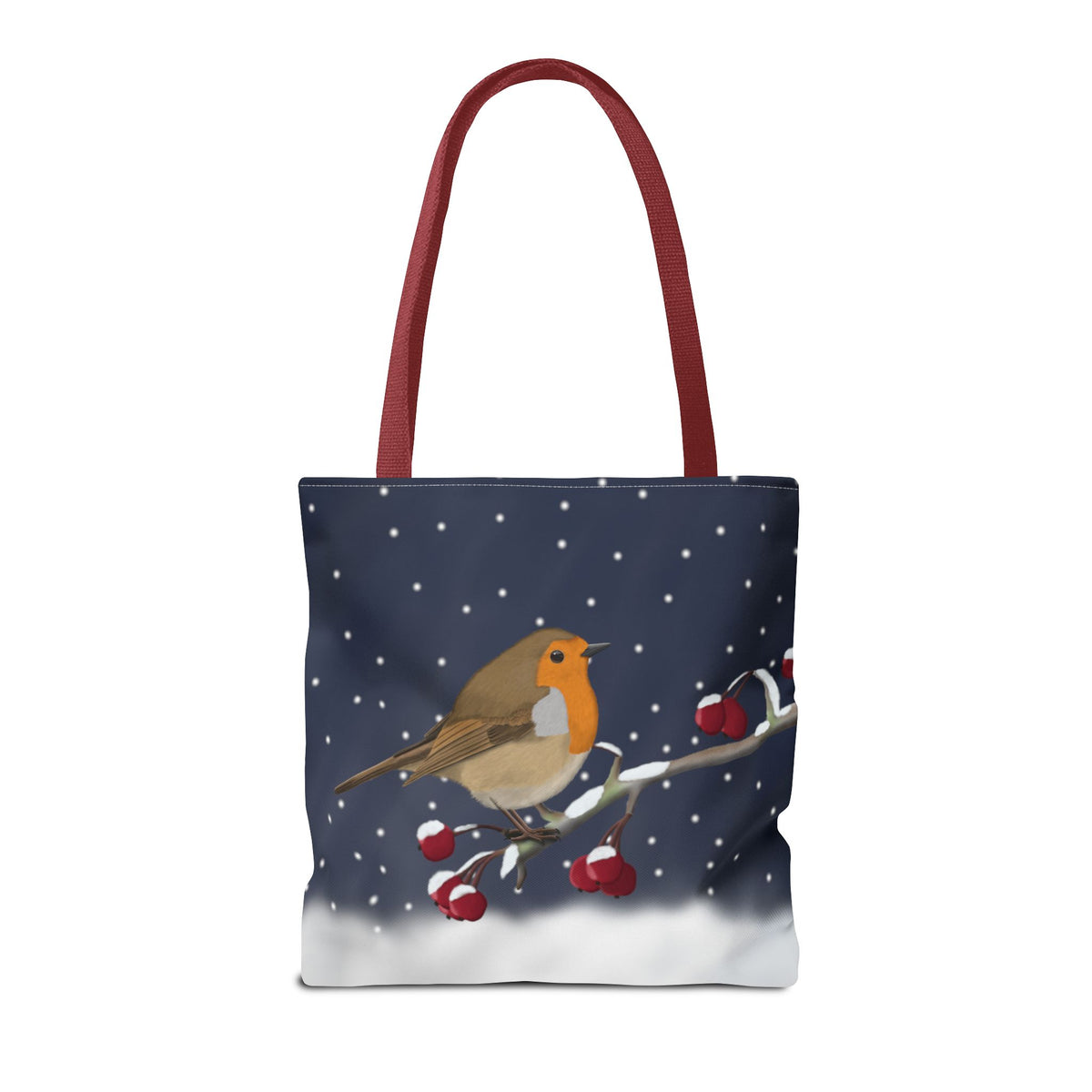 Rotkehlchen Tragetasche – Accessories und All Over Print Stil