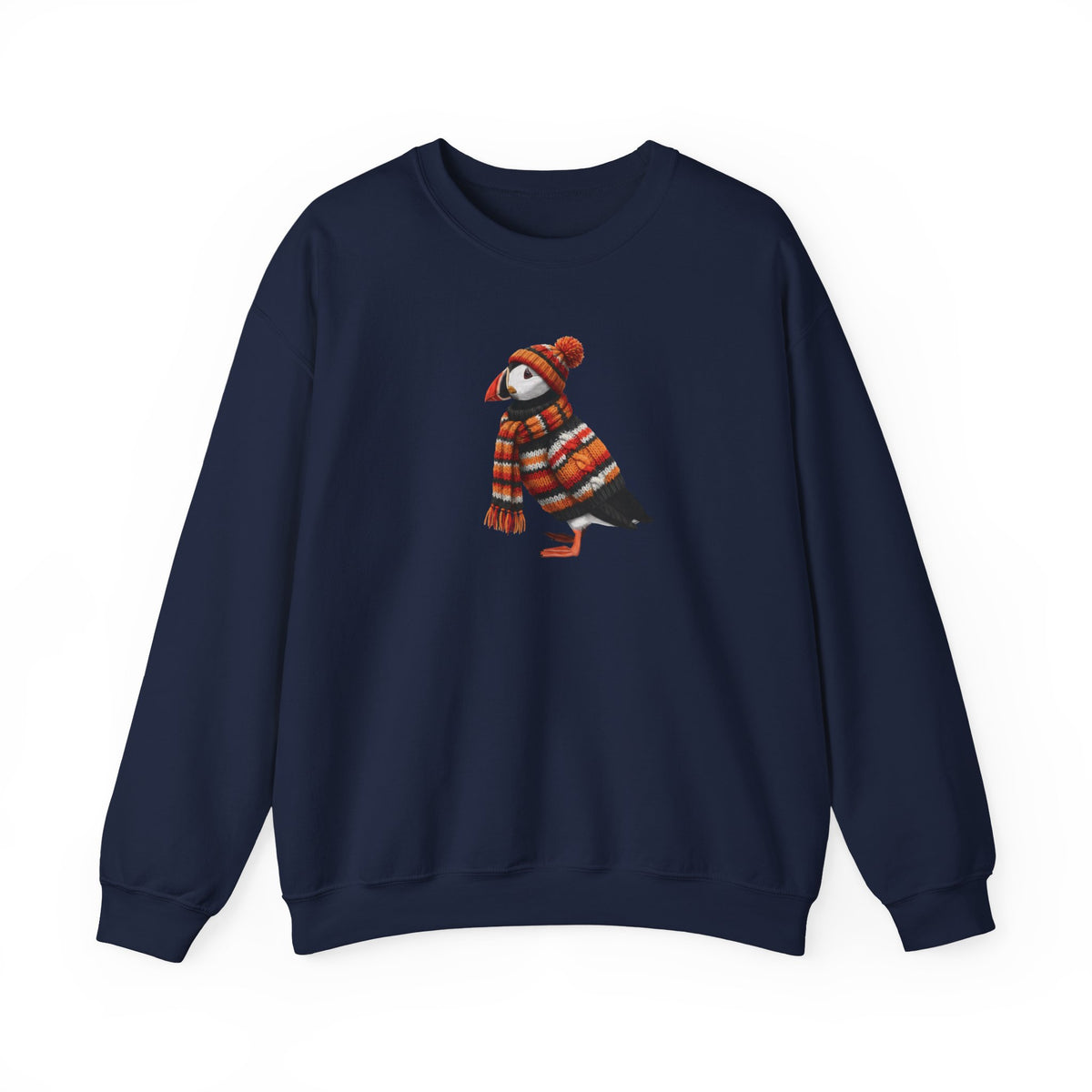 Puffin Sweatshirt on Animal Lover Gift background