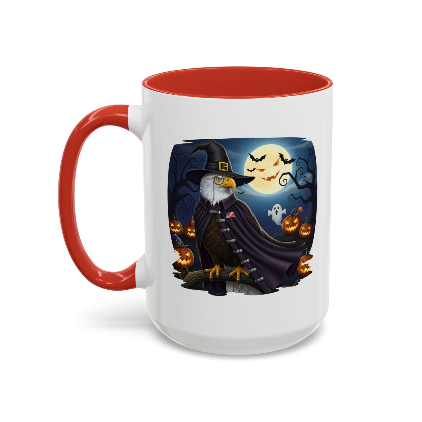 Bald Eagle Halloween Bird Mug - A Spooky & Funny Halloween Cup