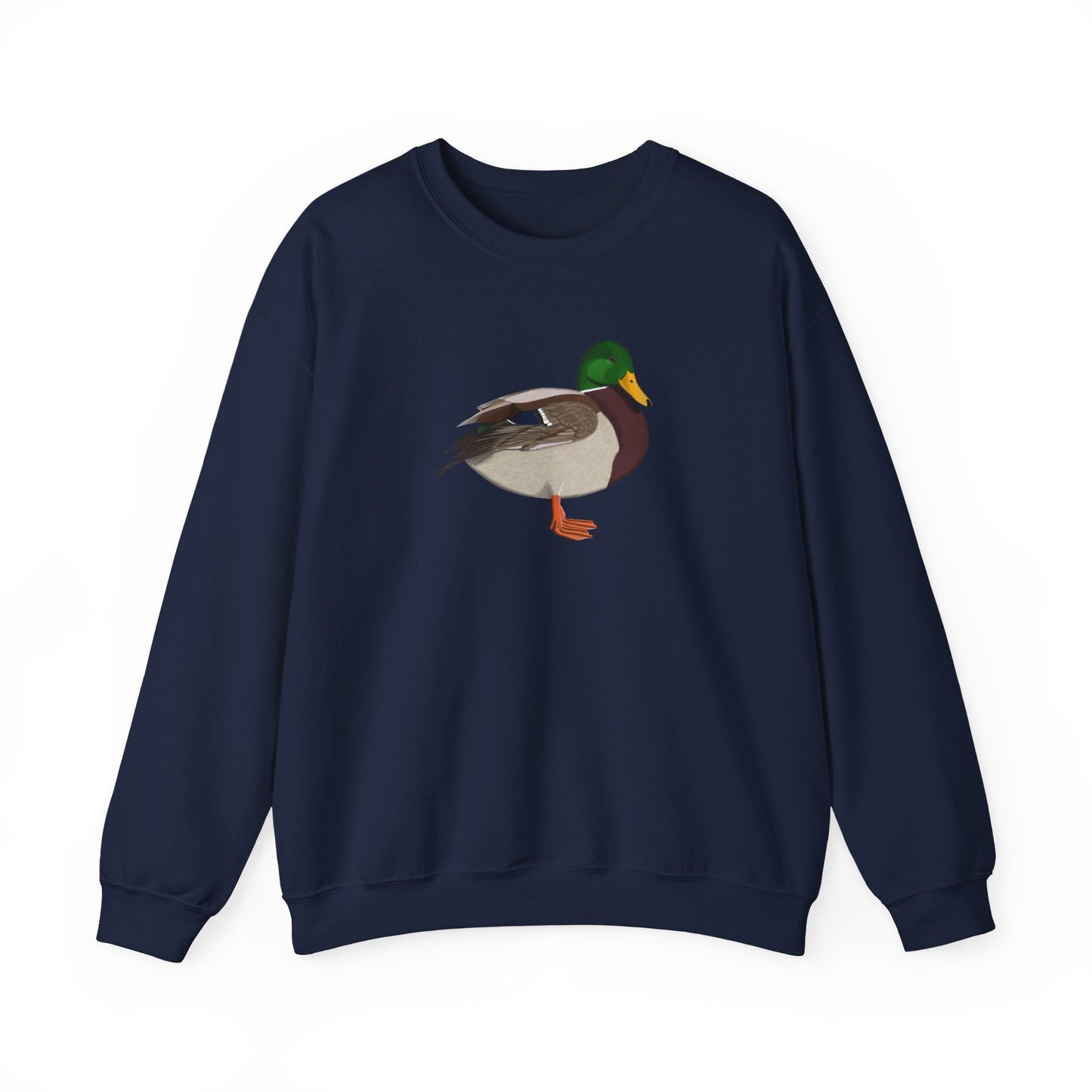 Mallard Bird Watcher Biologist Crewneck Sweatshirt