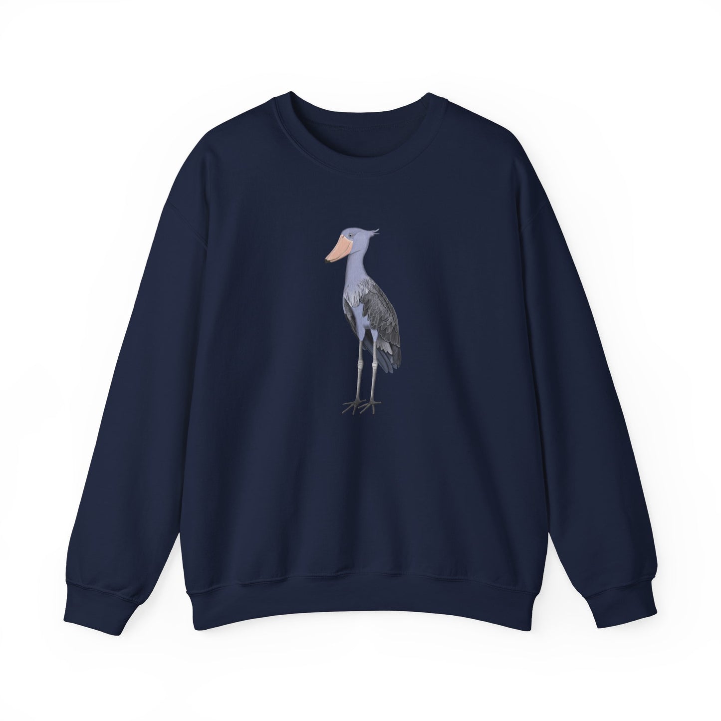 Shoebill Bird Watcher Biologist Crewneck Sweatshirt