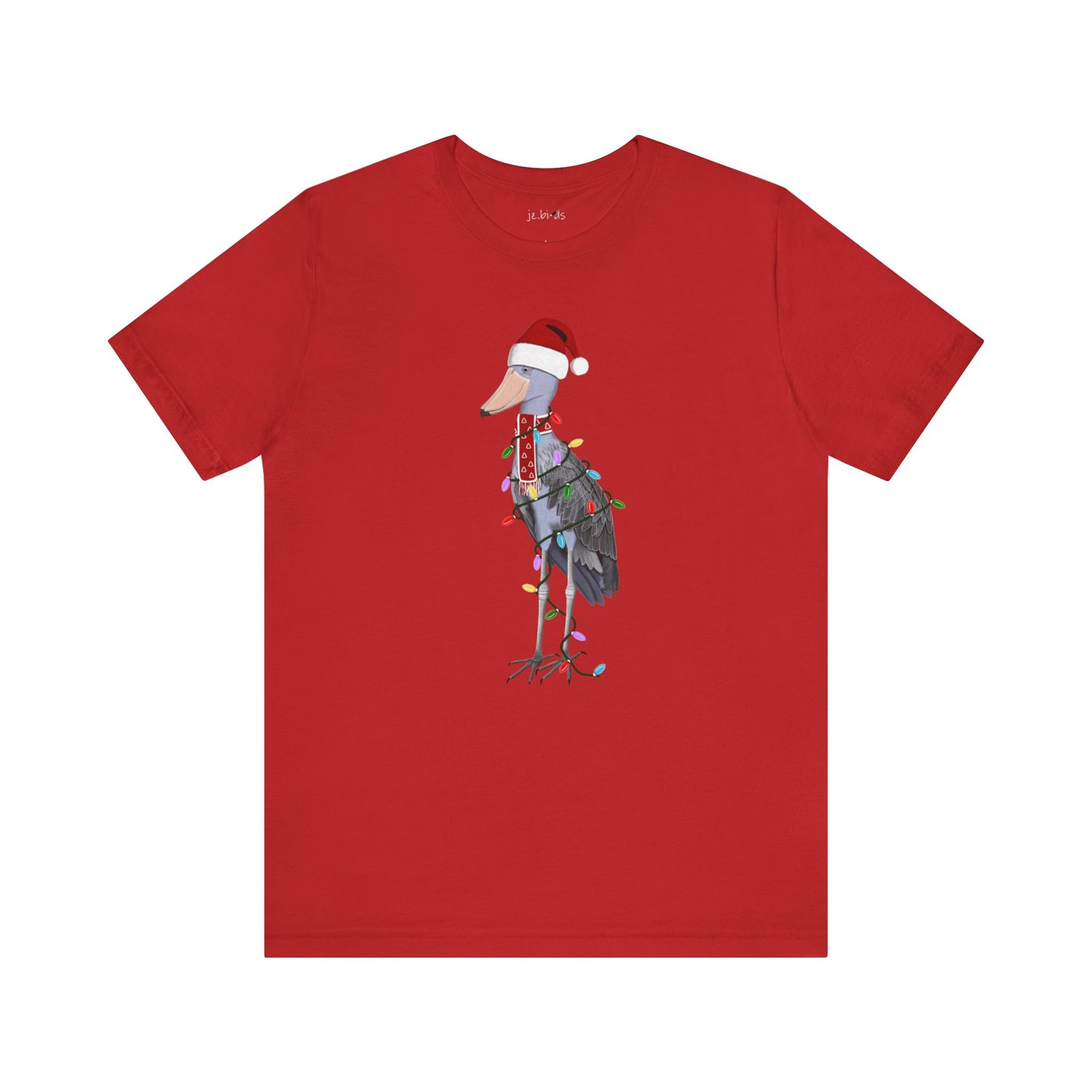 Shoebill T-Shirt – bird and christmas style