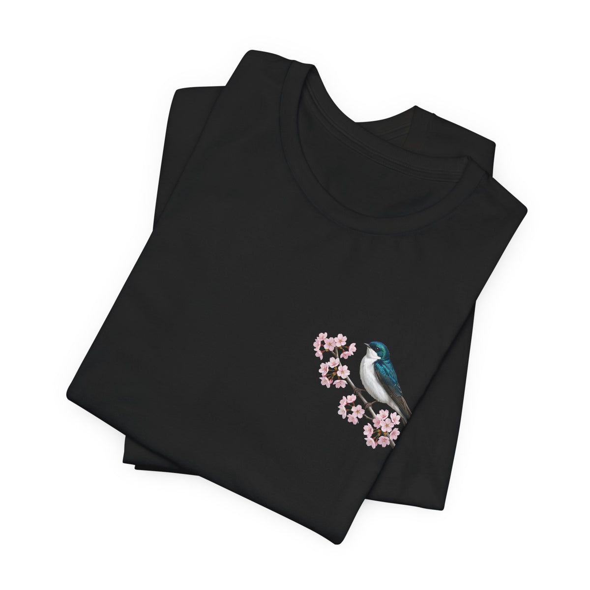 Tree Swallow T-Shirt in Black