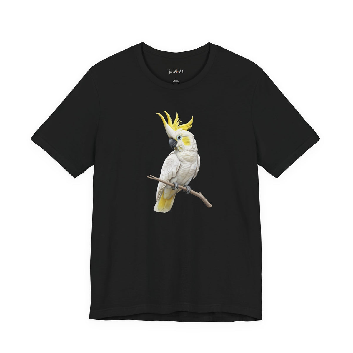 Sulphur-Crested Cockatoo T-Shirt | Unisex Bird Lover Tee | Wildlife Birder Gift