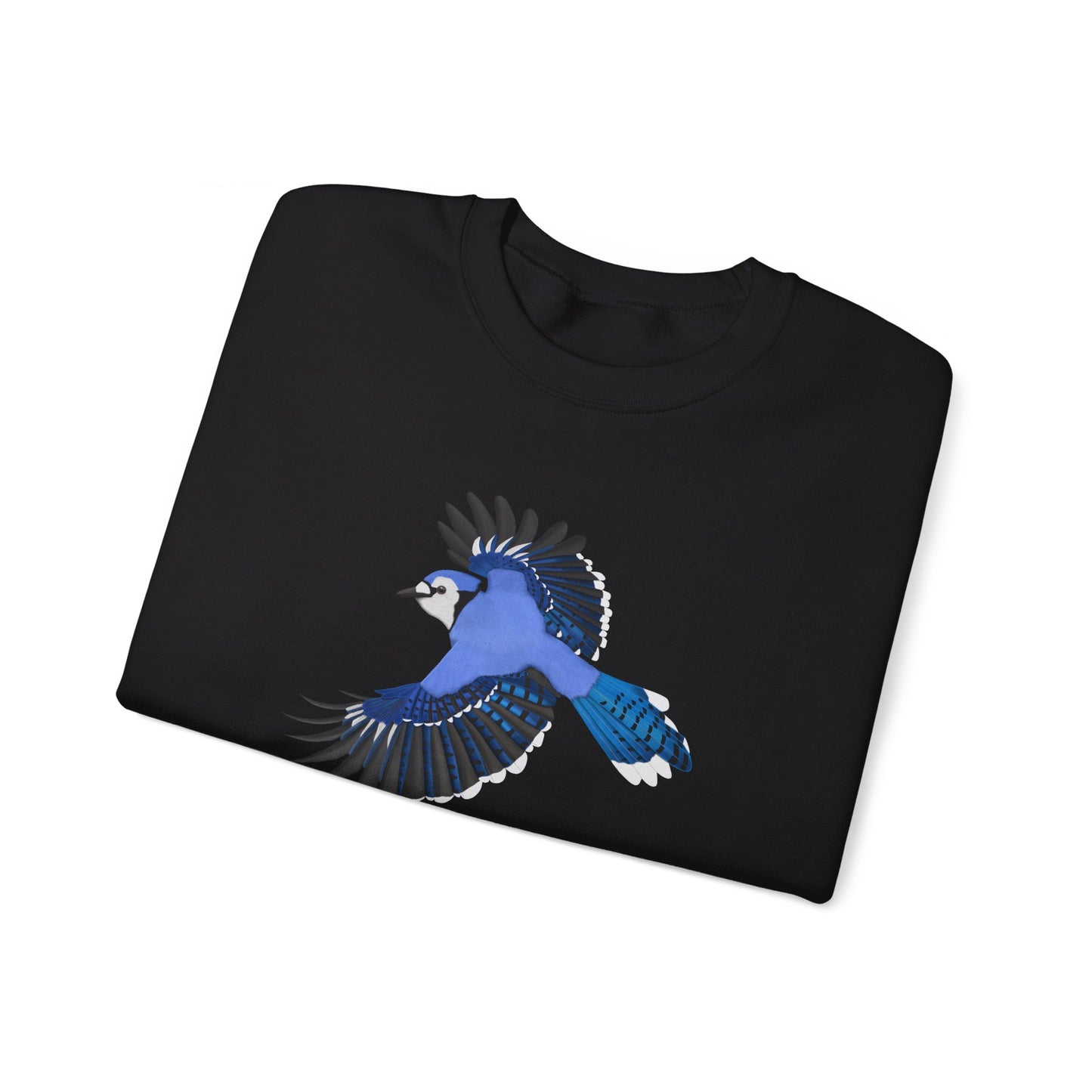 Blue Jay Bird Watcher Biologist Crewneck Sweatshirt