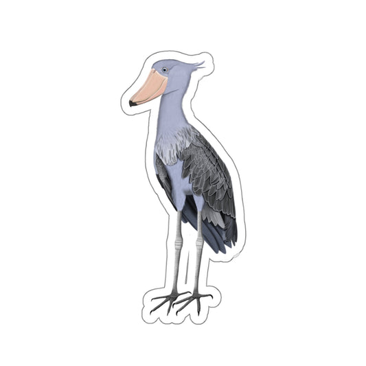 Shoebill Bird Kiss-Cut Sticker