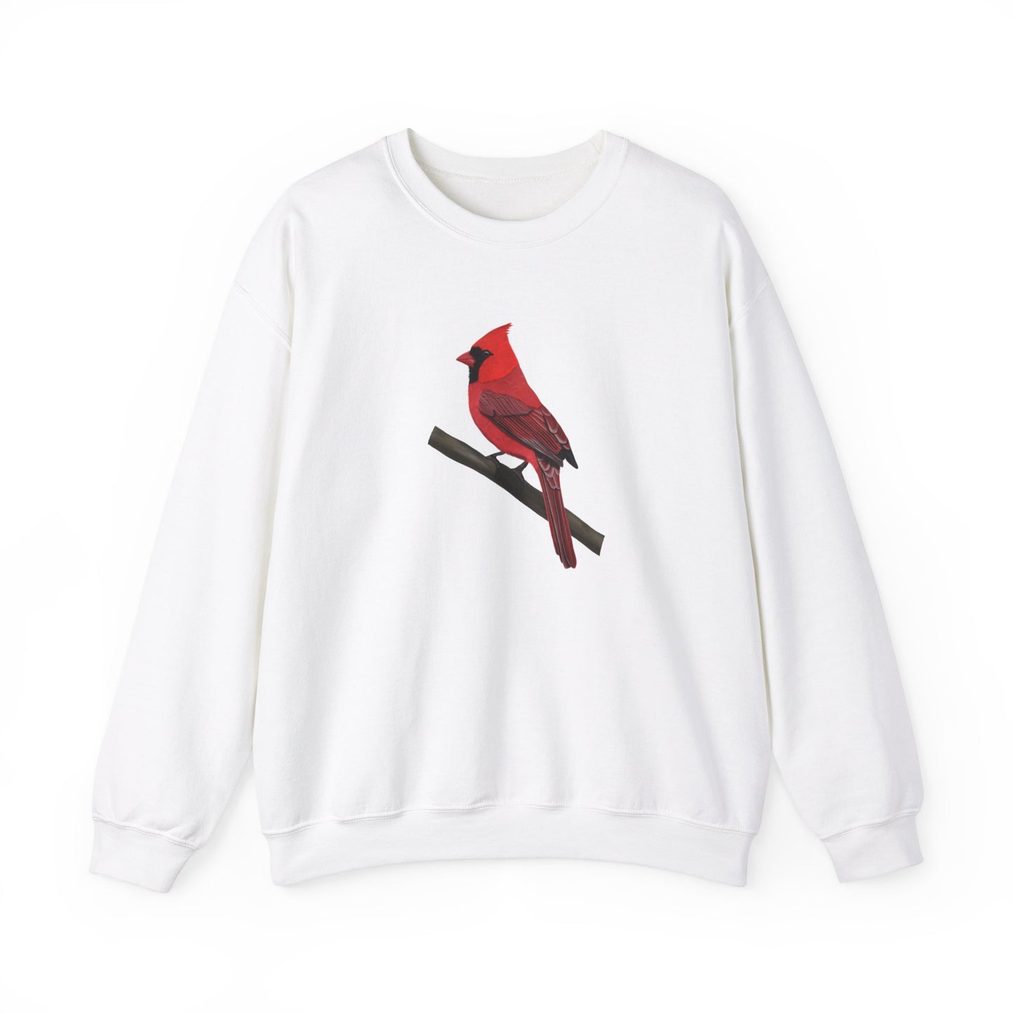 Cardinal Bird Watcher Biologist Crewneck Sweatshirt