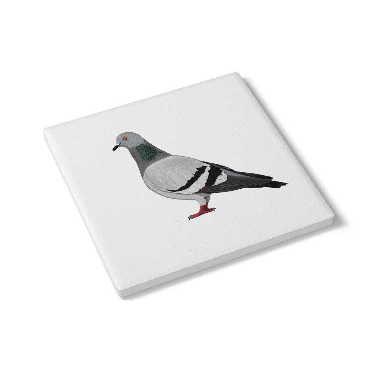 Taube Keramik Untersetzer mit bird design Hintergrund