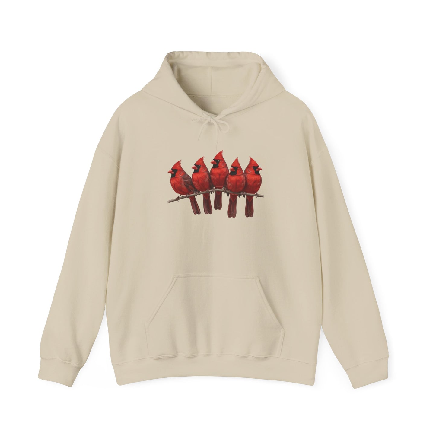 Cardinals Hoodie Bird Lover & Bird Watcher | Unisex Sweater | Gift for Bird Lovers