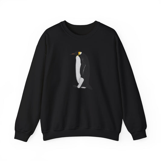 Emperor Penguin Bird Watcher Biologist Crewneck Sweatshirt