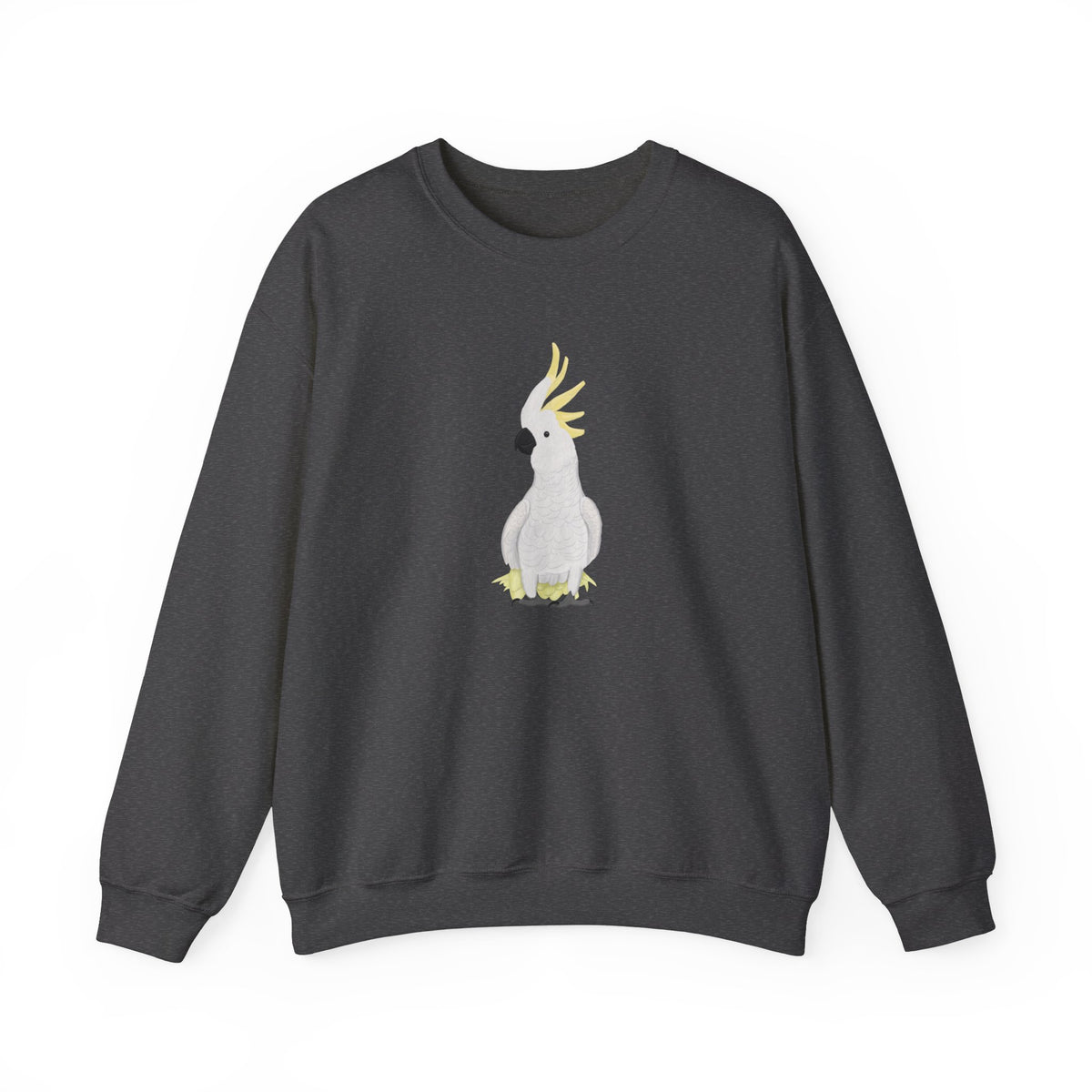 Cockatoo Sweatshirt – Crew neck, DTG