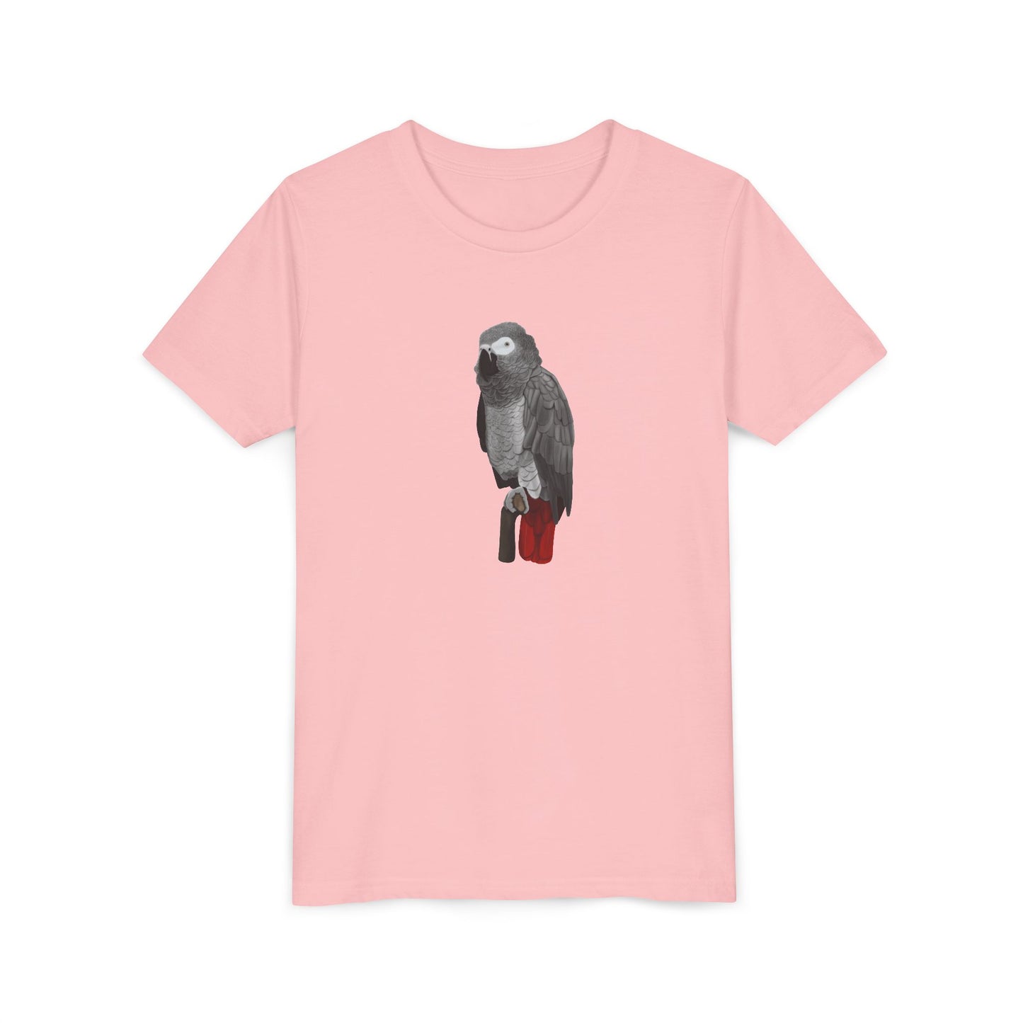 Grey Parrot Birding & Birdwatching Bird Youth T-Shirt