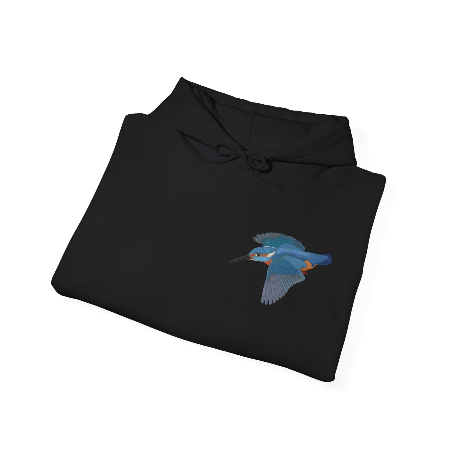 Eisvogel Vogel Hoodie - Kapuzenpullover für Vogelbeobachter & Naturliebhaber mit Vogelmotiv