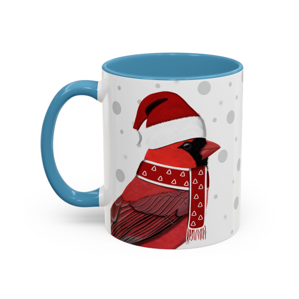 カーディナルクリスマスバードコーヒーマグ