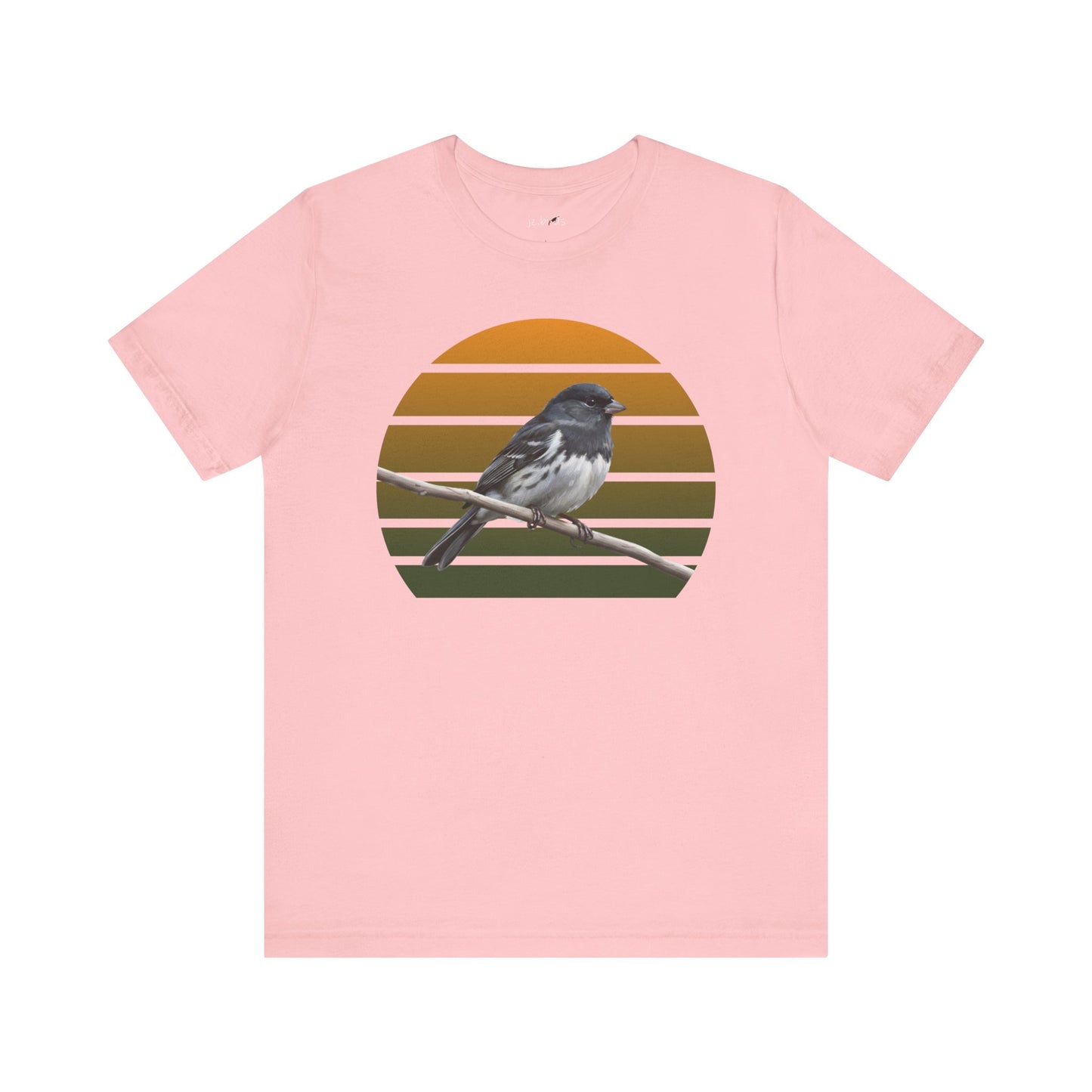 Dark-Eyed Junco T-Shirt | Unisex Retail Fit Bird Lover Tee | Wildlife Birder Gift
