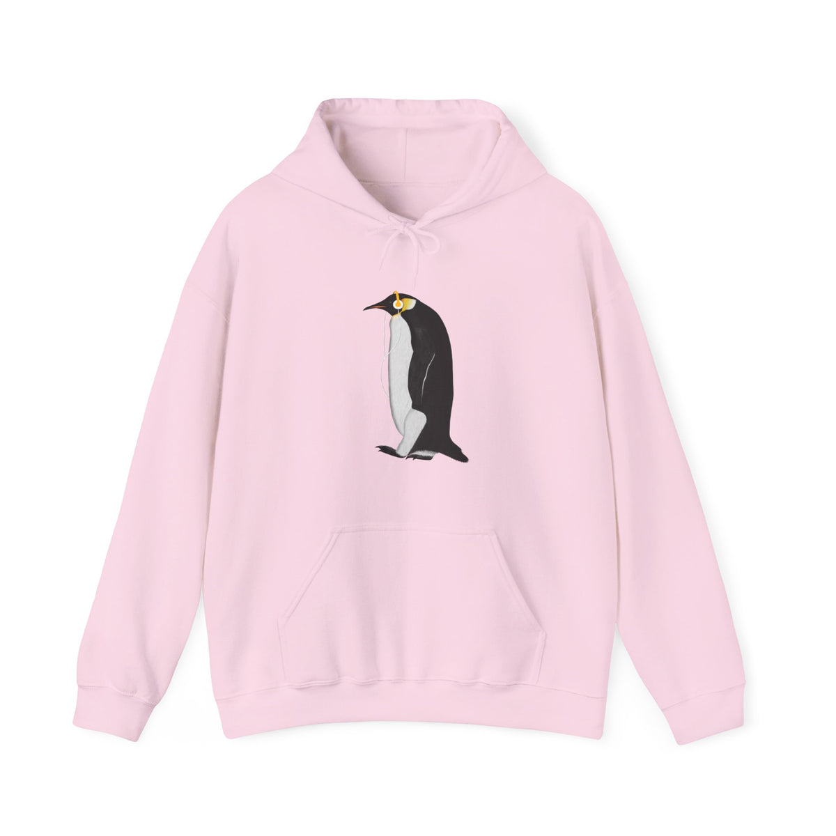 Penguin with Music Headphones Bird Birdwatching Birdlover Hoodie – DTG and Hoodies style