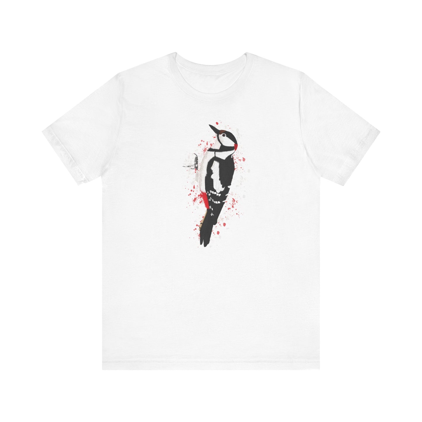 Buntspecht Vogel T-Shirt für Vogelfreunde
