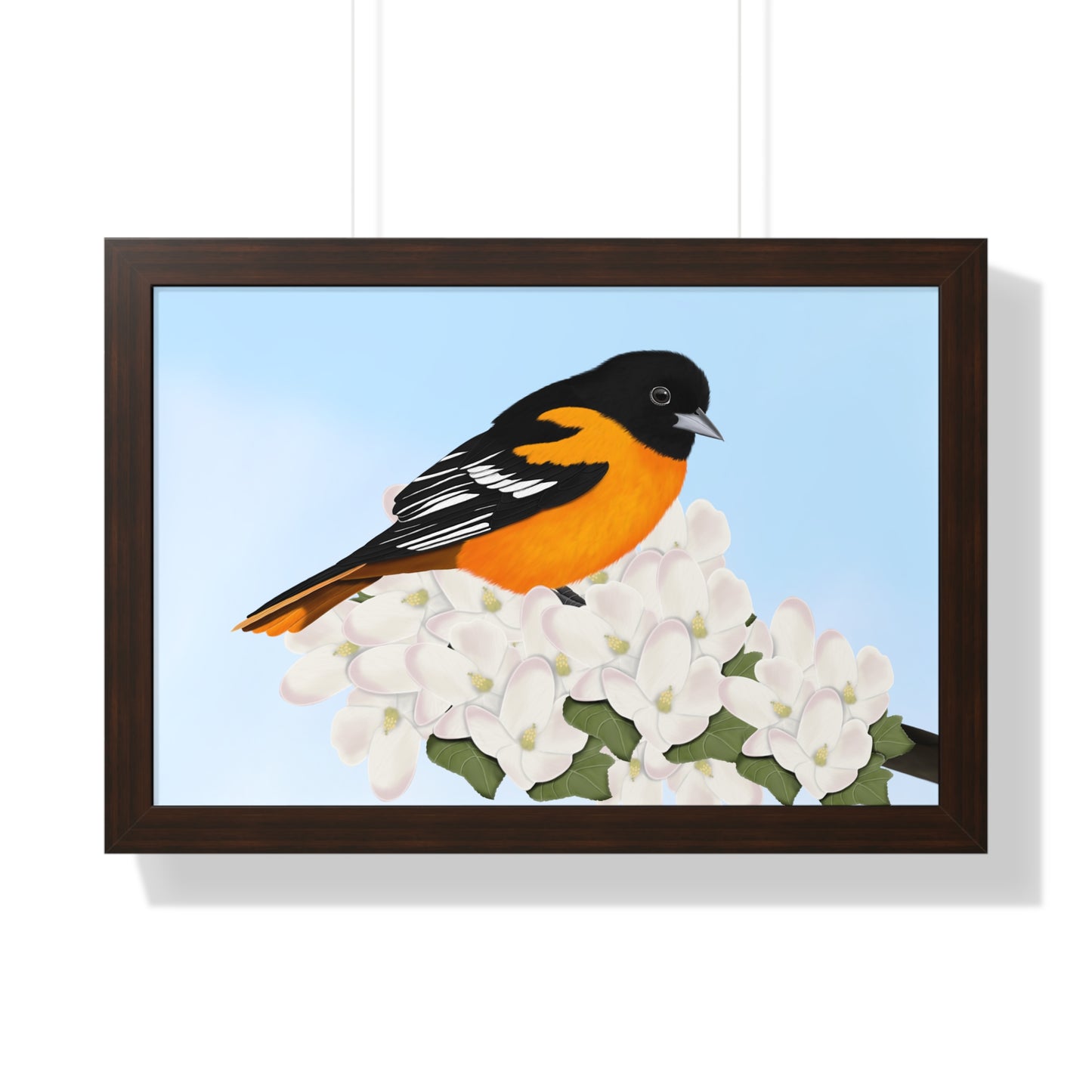 Baltimore Oriole Framed Poster – and Home & Living style