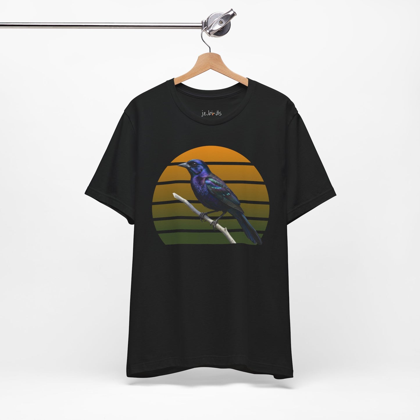 Grackle T-Shirt | Unisex Retail Fit Bird Lover Tee | Wildlife Birder Gift