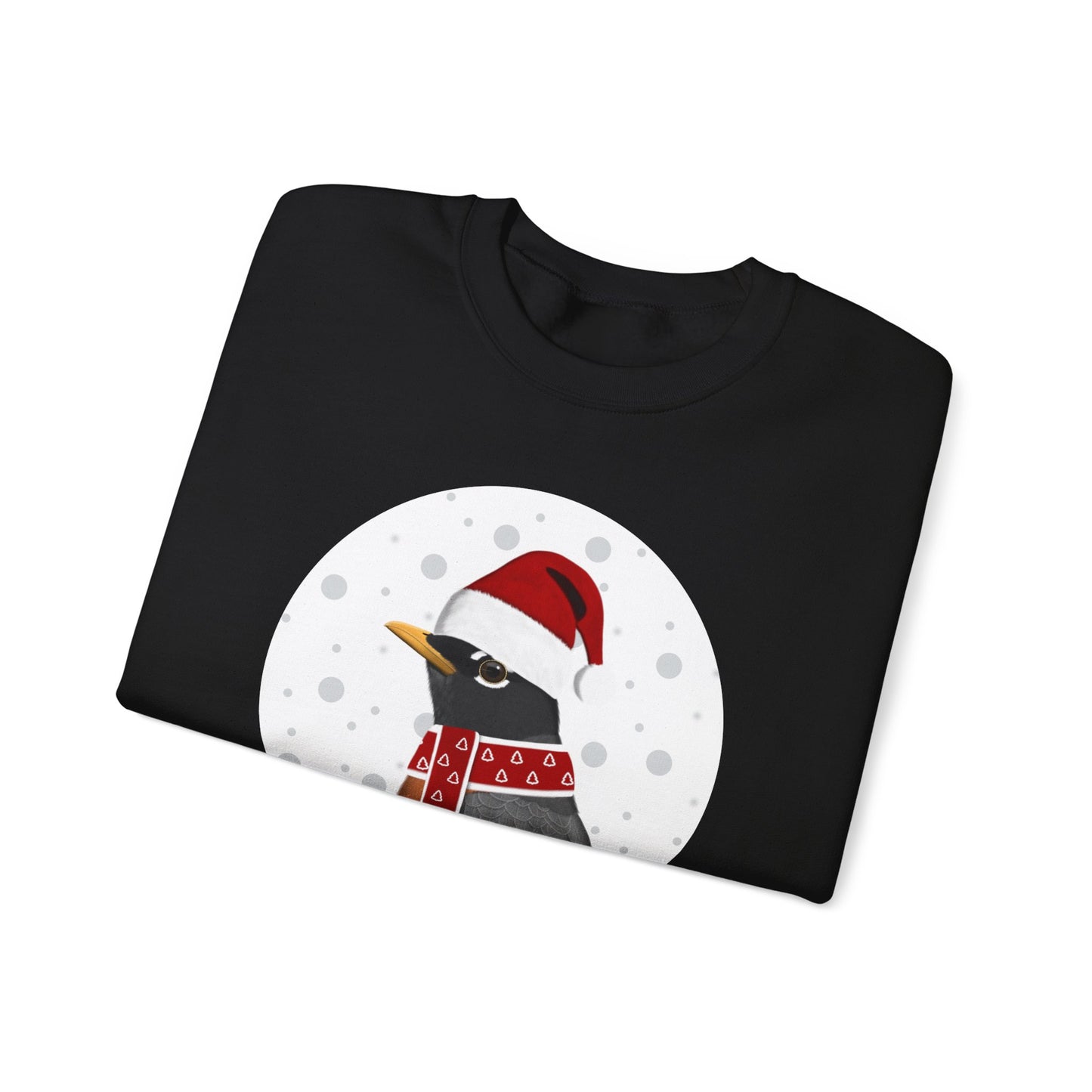 American Robin Santa Claus Christmas Birdwatcher Biologist Bird Sweatshirt