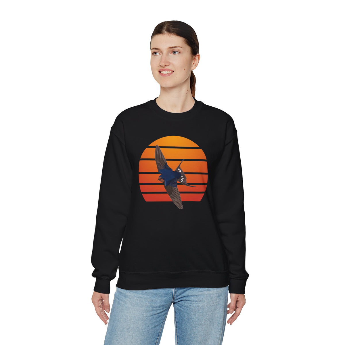 Barn Swallow Birdlover Ornithologist Bird Sweatshirt