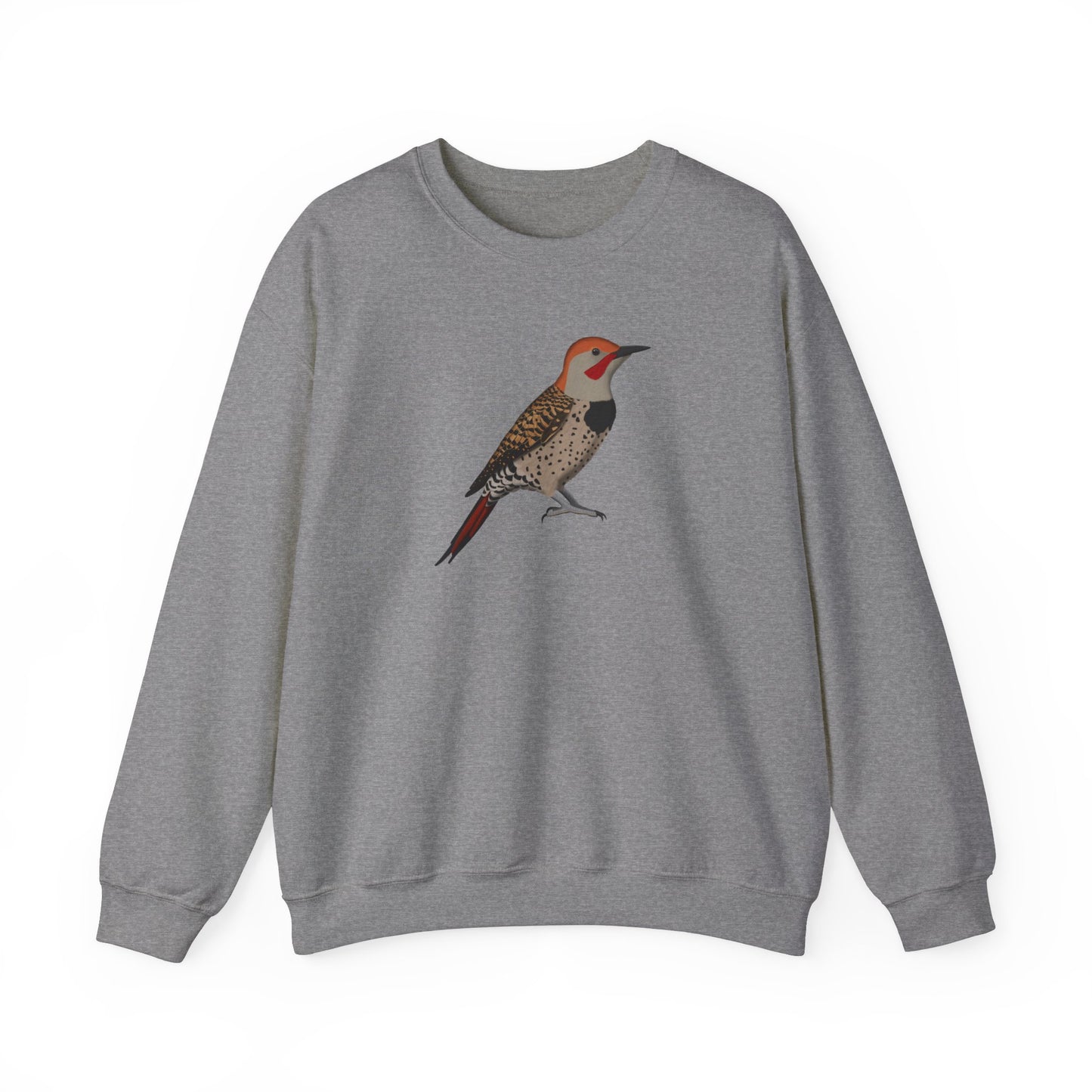 Northern Flicker Bird Watcher Biologist Crewneck Sweatshirt