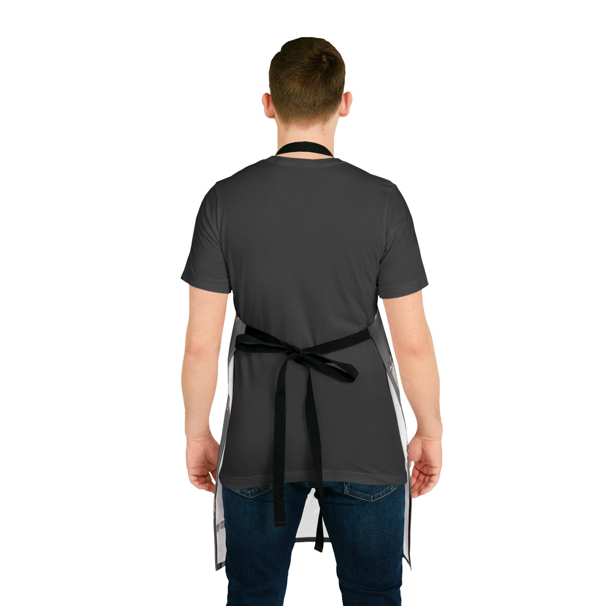 Owl Apron in Black