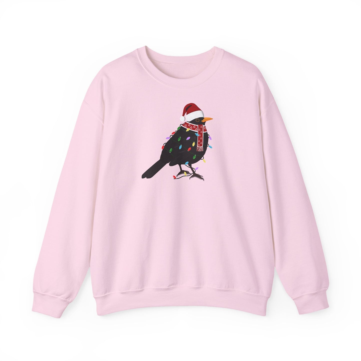 Amsel Weihnachts-Sweatshirt | Unisex Vogel Sweater für Vogelfreunde & Vogelbeobachter