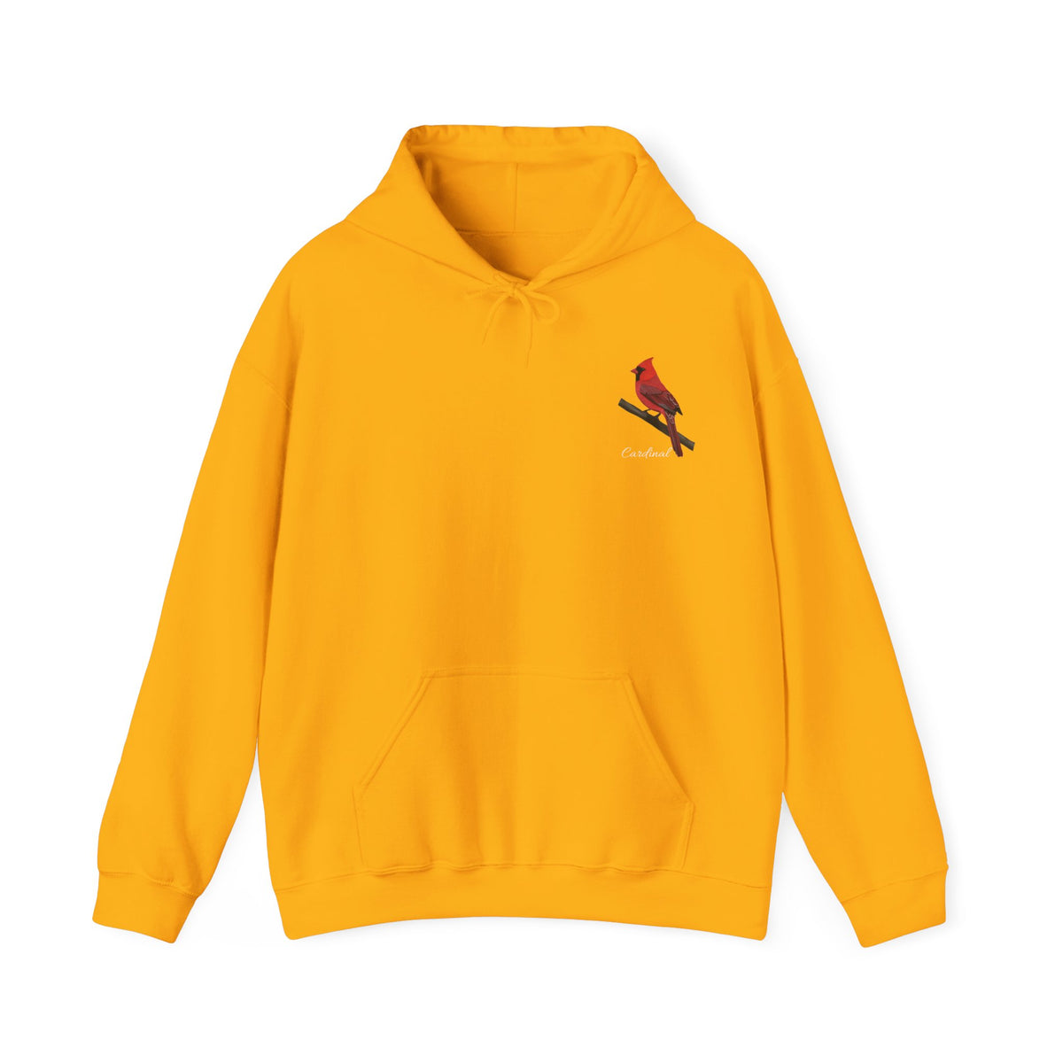 Cardinal Hoodie – bird and DTG style