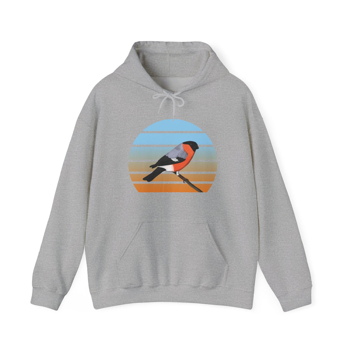 Finch Hoodie – bird and DTG style