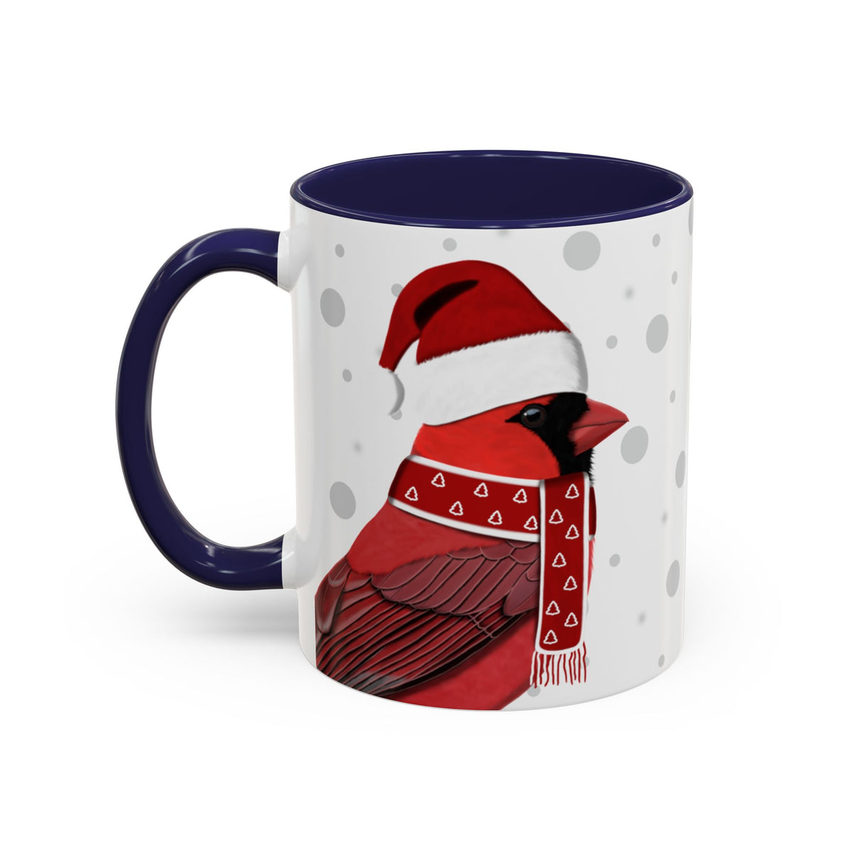 カーディナルクリスマスバードコーヒーマグ