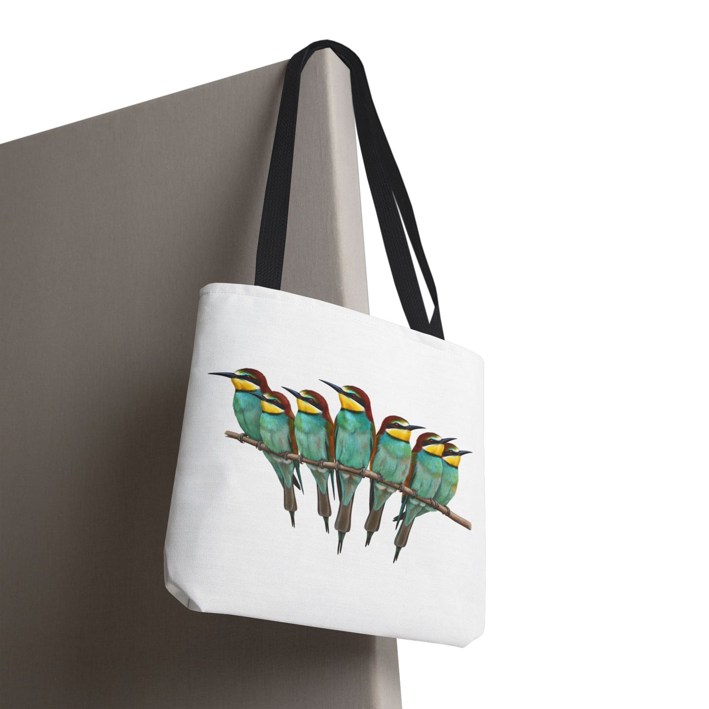 Bienenfresser Tragetasche 40x40cm Vogel Tasche Weiß für Vogelbeobachter