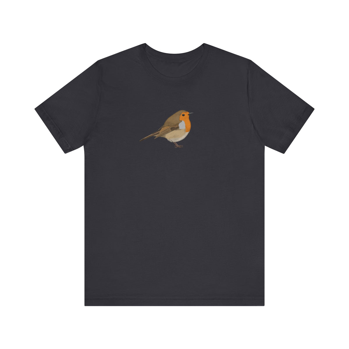 Rotkehlchen T-Shirt in Black