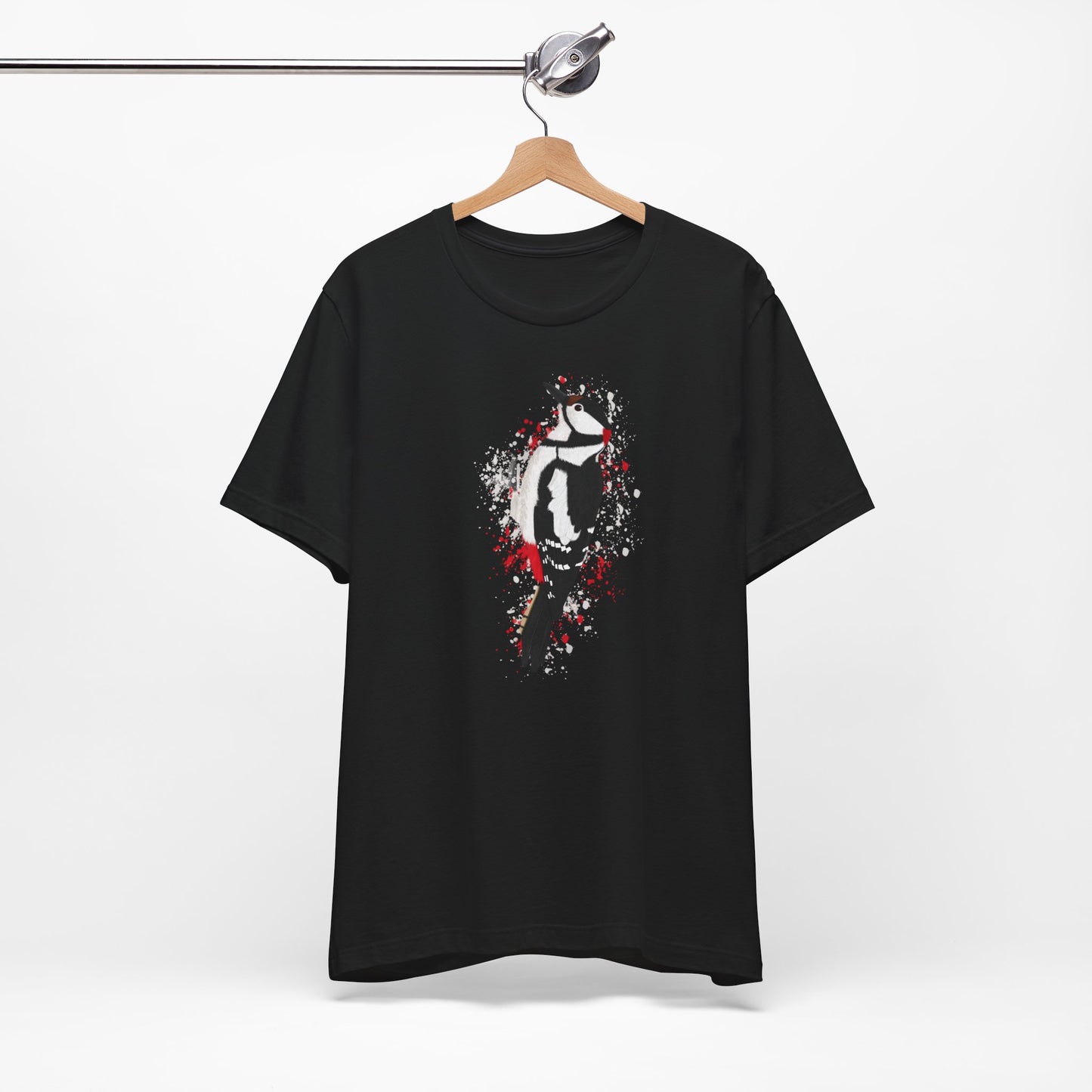 Buntspecht Vogel T-Shirt für Vogelfreunde