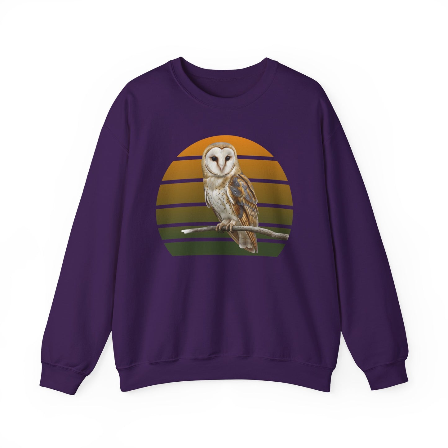 Barn Owl Sweatshirt | Bird Watcher Crewneck | Unisex Songbird Gift for Bird Lovers