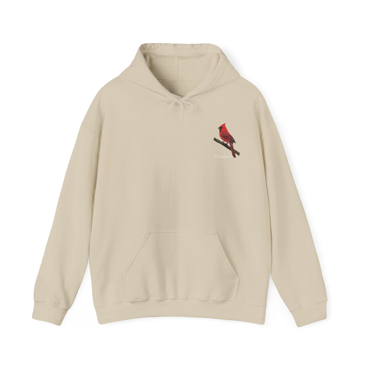 Cardinal Hoodie – bird DTG