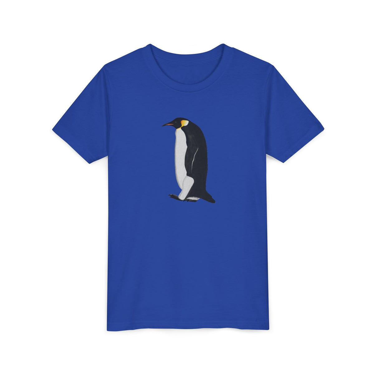 Emperor Penguin Birding & Birdwatching Bird Youth T-Shirt Kids T-Shirts in Black