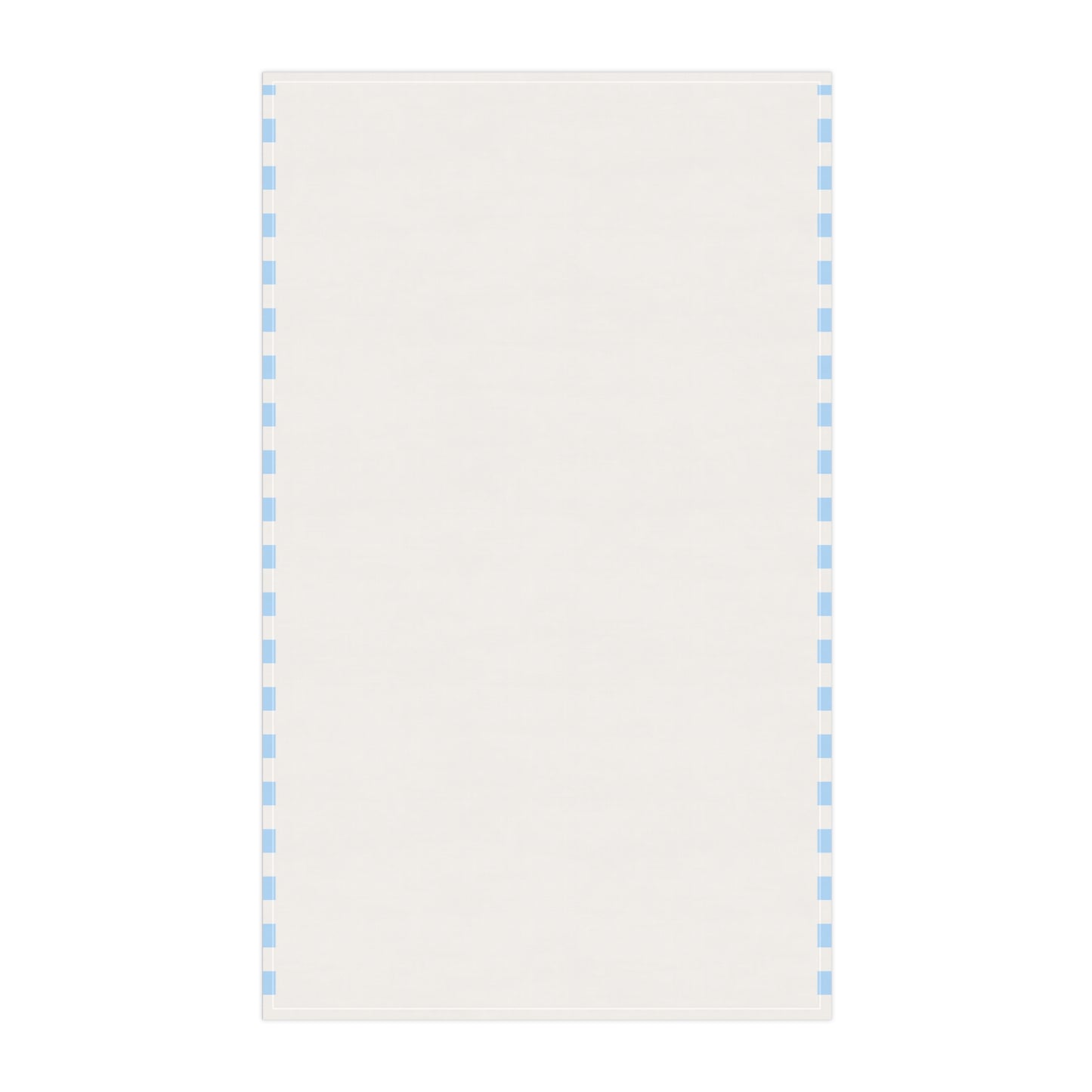 Puffin Bird Art Kitchen Towel Blue White 18" × 30"
