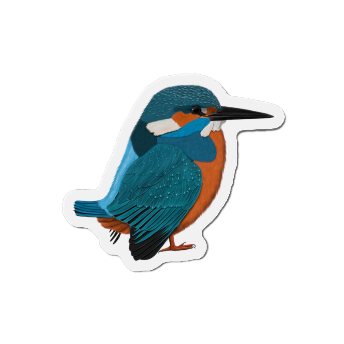 Kingfisher Home Decor – bird magnet, & Living