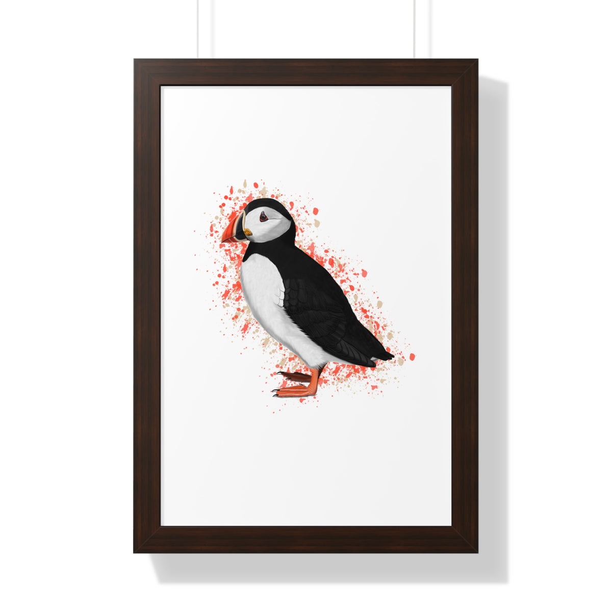 Puffin Framed Poster – and Home & Living style
