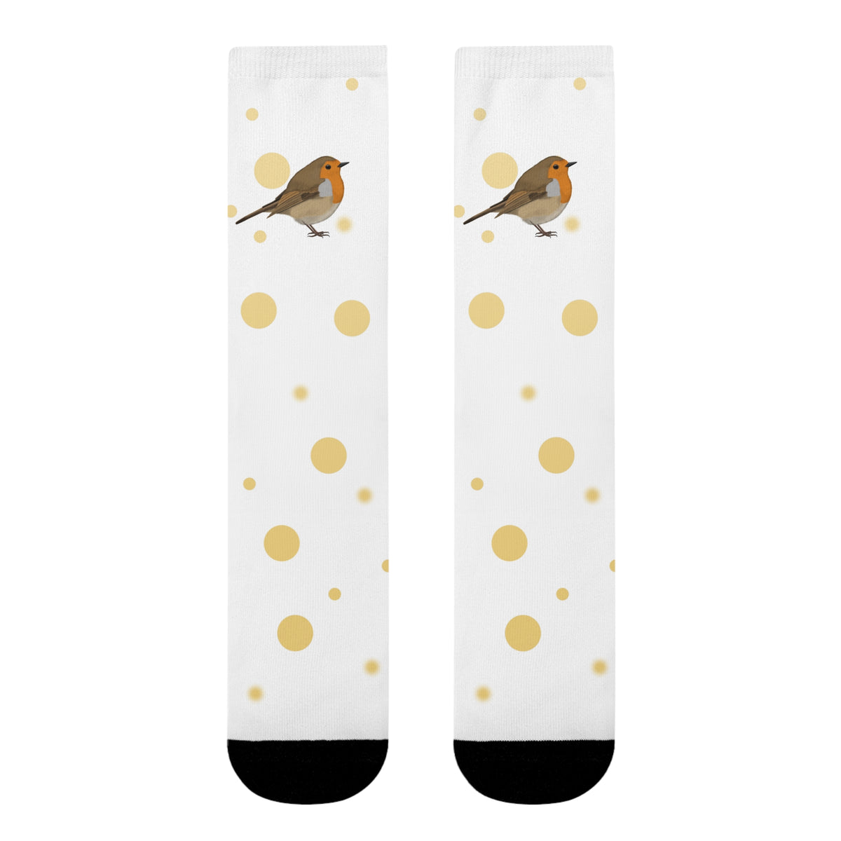 Rotkehlchen Socken – Accessories und All Over Print Stil