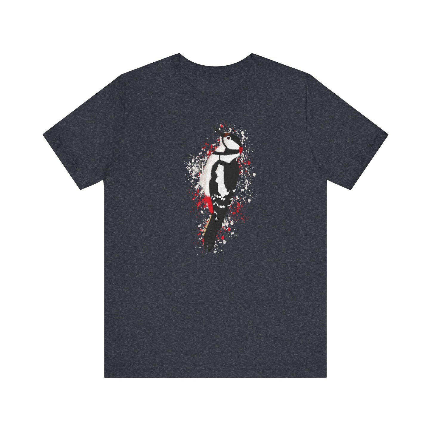 Buntspecht Vogel T-Shirt für Vogelfreunde
